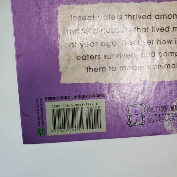 Mahakala and other Insect Eating Dinosaurs Dougal Dixon Library Binding HC 2009 - Picture 3 of 7